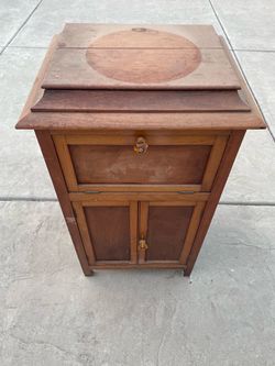 Free  Wood Nightstand Cabinet
