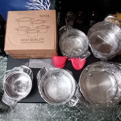 10PC HIGH QUALITY POT SET (EACH)