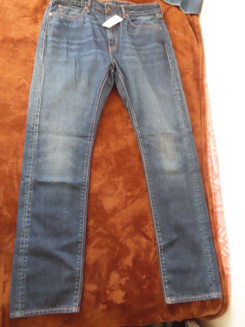 Levis Made & Crafted Men's Tack Slim Jeans 36W 34L  NWT $178