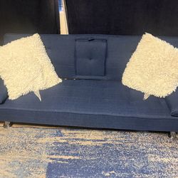 Blue Futon Couch