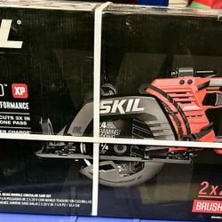 Brand New Skil Saw 20v Kit. Includes 2x 20v Batteries And Dual 15 Min Rapid Charger.