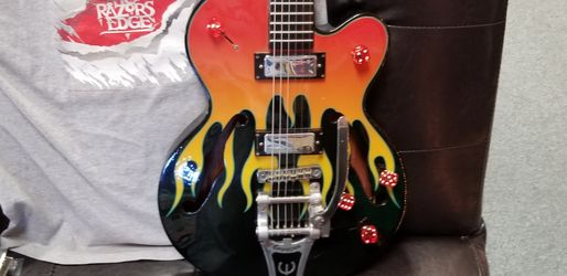 Epiphone Flamekat guitar
