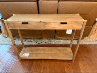Entry table w/drawers