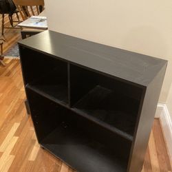 Modern Black Cube Shelf / TV Stand – NE DC