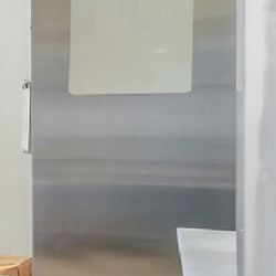 Avantco SS-1F-HC 29" Stainless Steel Solid Door Reach-In Freezer