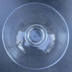Clear Glass Bowl 9 in x 9 in