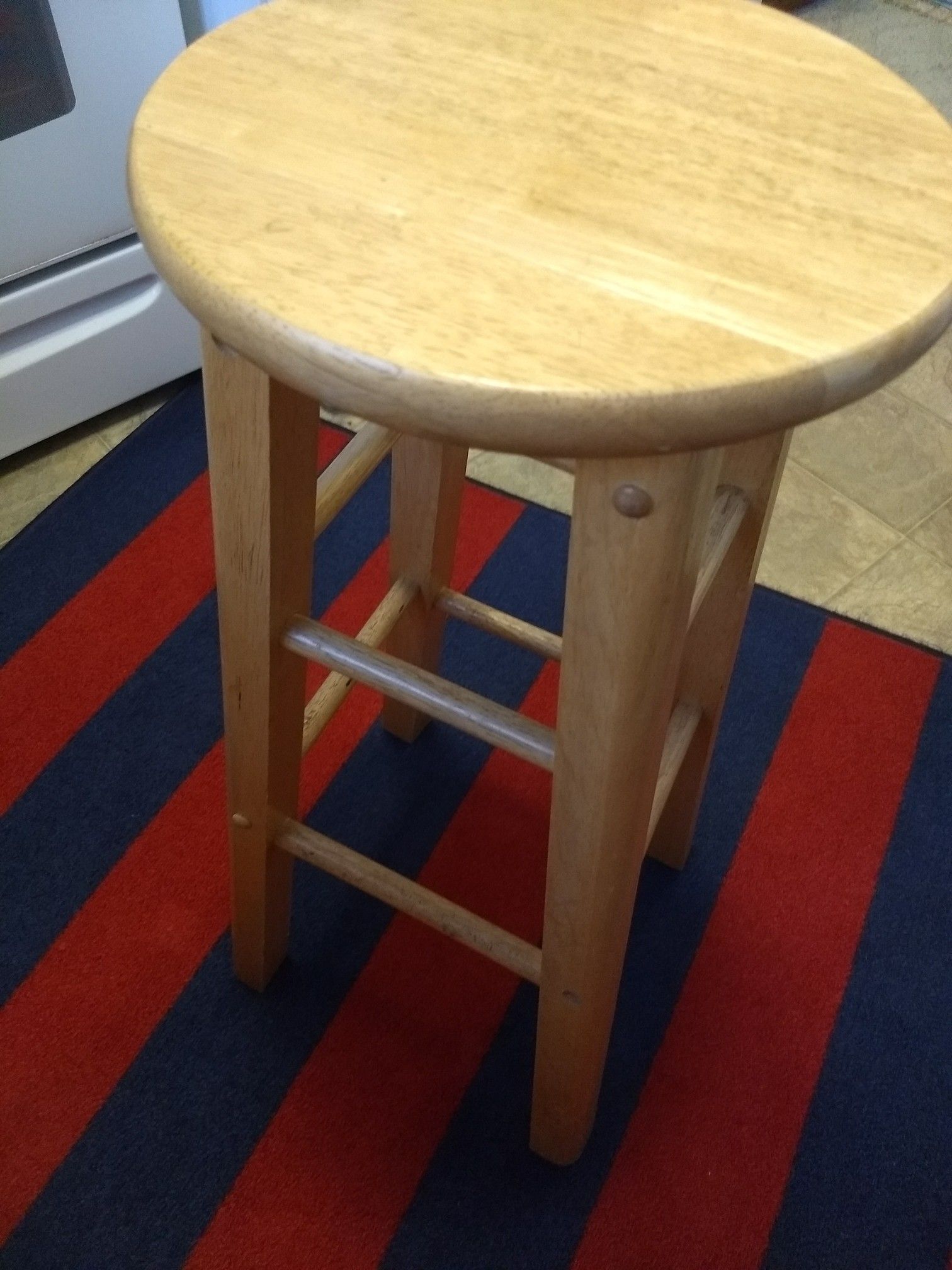 Wooden stool