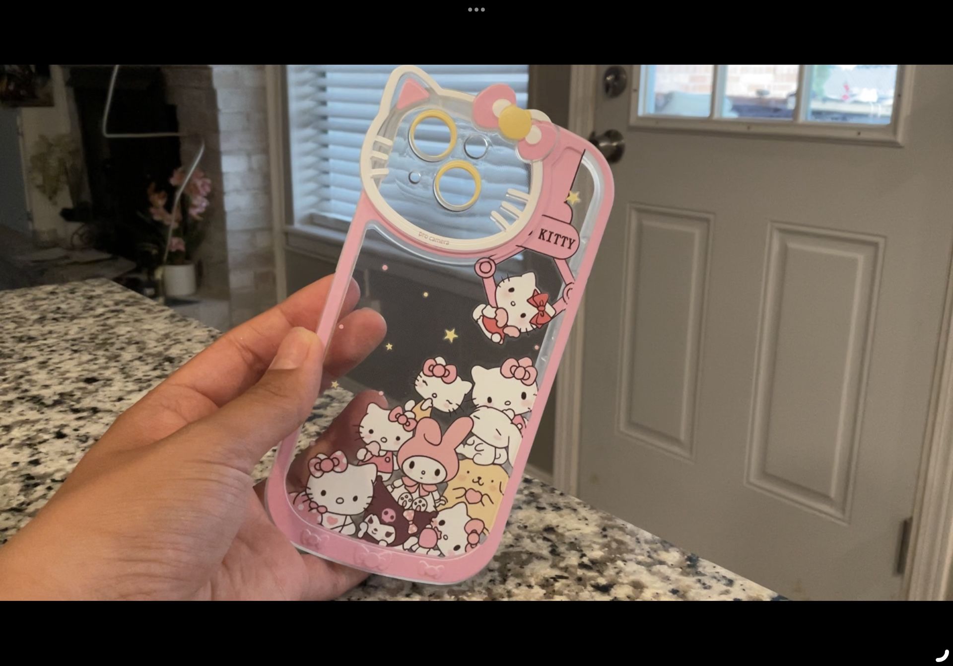 Hello Kitty Phone Case Clear