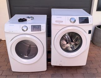 Samsung Washer & Electric Dryer