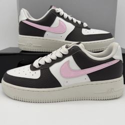 Women's Nike Air Force 1 ‘07 Sneaker Shoes - Summit White Pink Foam - Size 6.5, 9, 9.5, 10