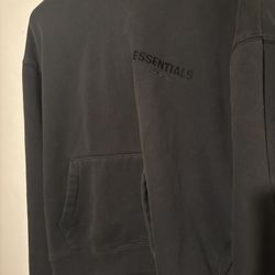 Small Black Essentials Fear Of God Hoodie 