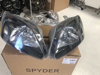 99-2000 Honda Civic headlights