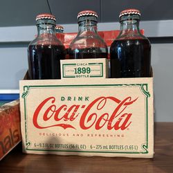 Replica Vintage Coca-Cola Bottles Unopened