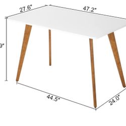 Small White Crafting Table 
