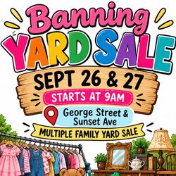 Yard Sale- Multiple Family 