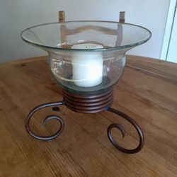 Decorative,Glass , Candle Holder 