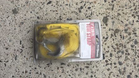 2” x 20’ toe strap never used an original package