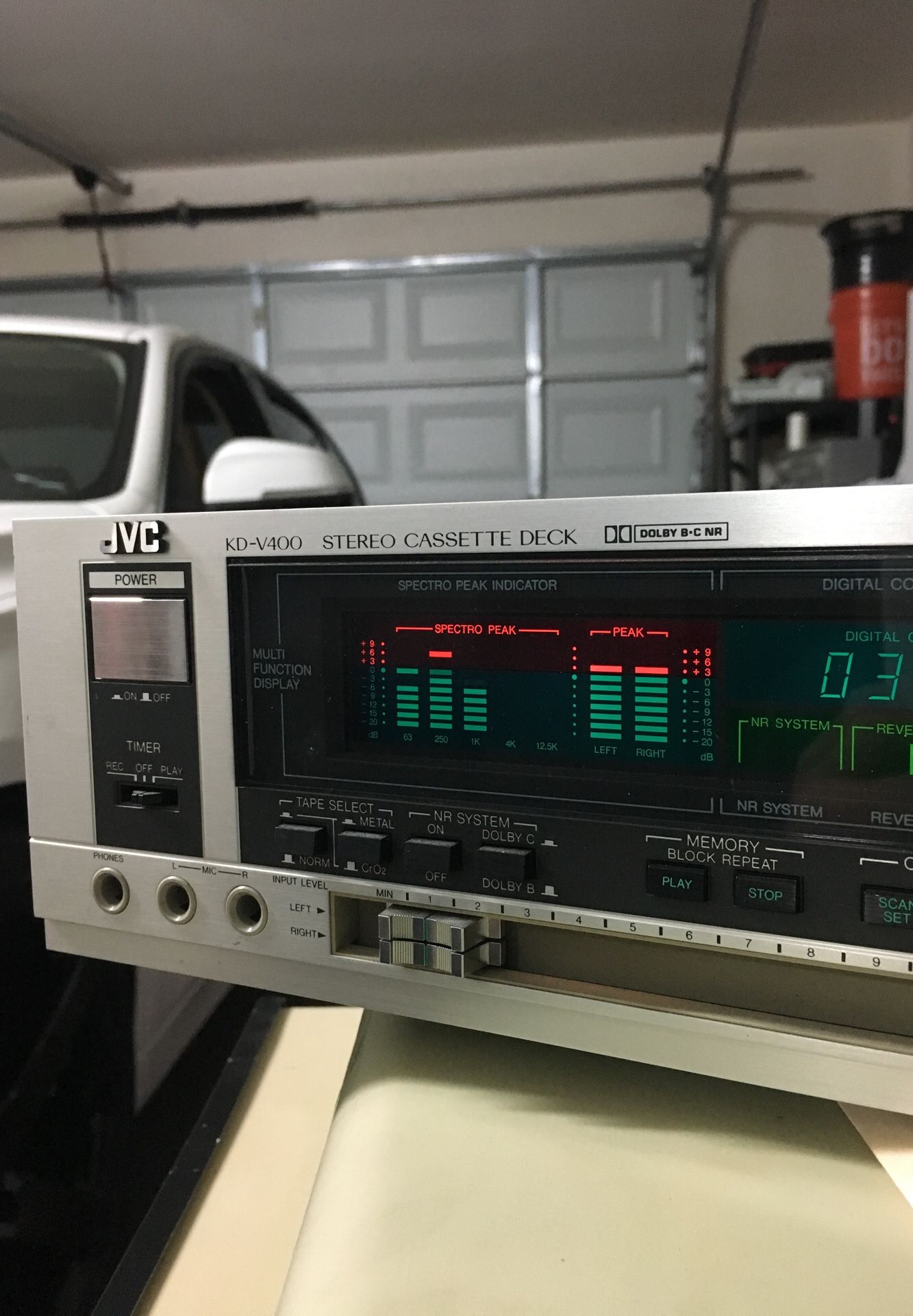JVC KD-V400 Stereo Cassette Deck