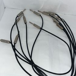 Guitar Bass Cables All For $30.   6 Total 