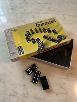 Vintage Halsam Dragon Dominoes