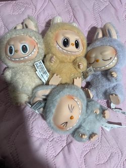 Pop Mart Monster Plush Figures Set of 4