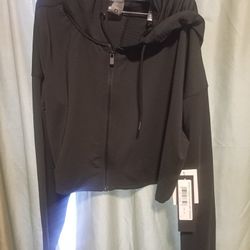 Active Cropped Jacket With Textured Size large 