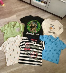 Boys Clothes (24pieces)  Size 5t, 5 & 6