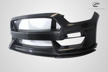 Blemished 2015-2017 Ford Mustang Carbon Creations GT350 Look Front Bumper - 1 Piece