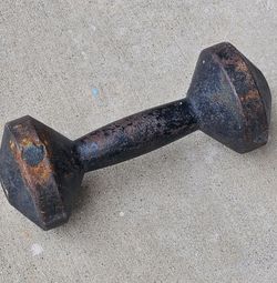 Free 20-lb Iron Dumbbell