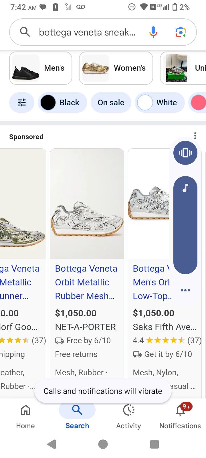 Bottega Vendta Woman