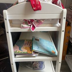 Baby Changing Table And Station With Pad