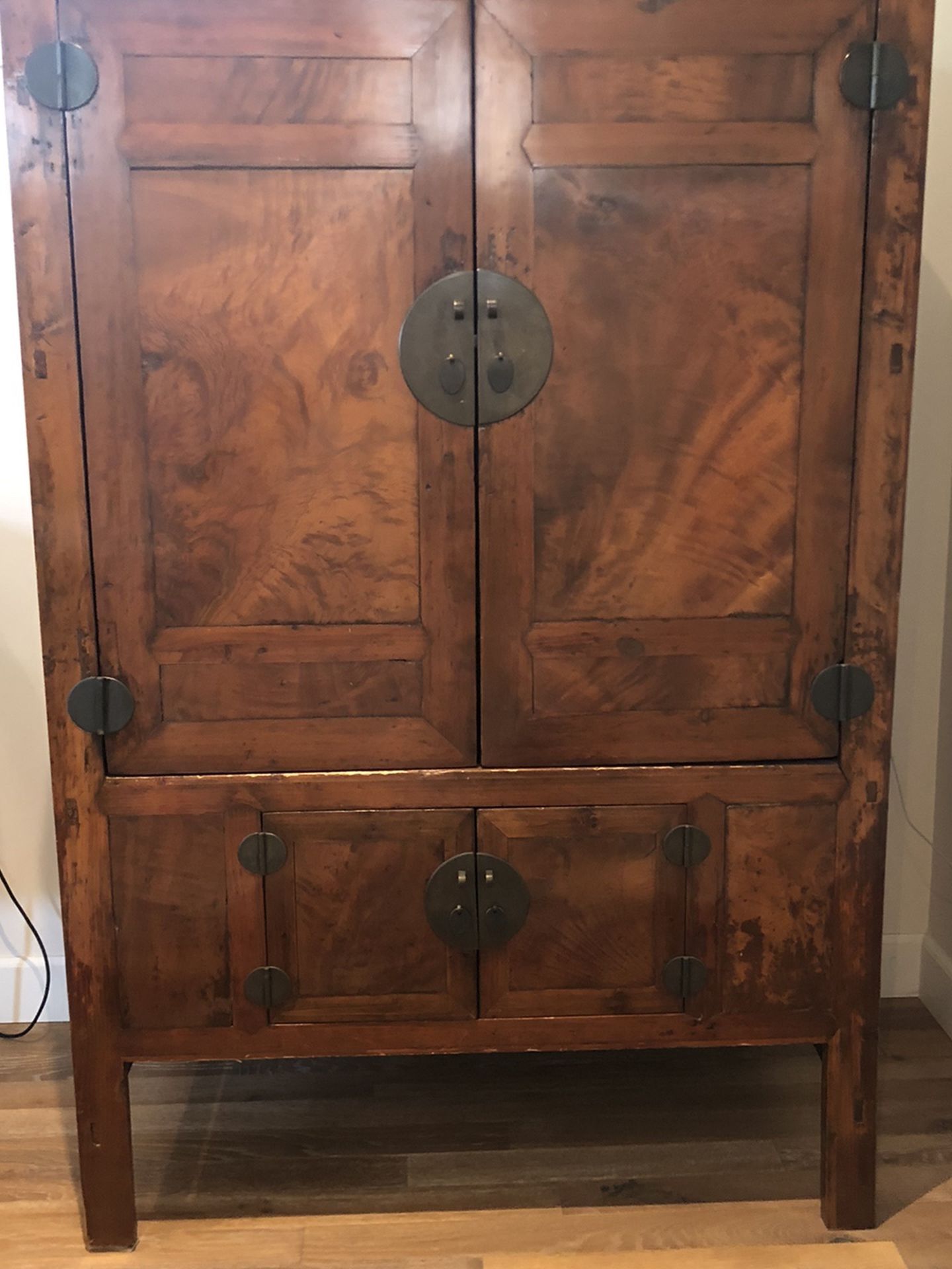 Antique Chinese Wedding Armoire