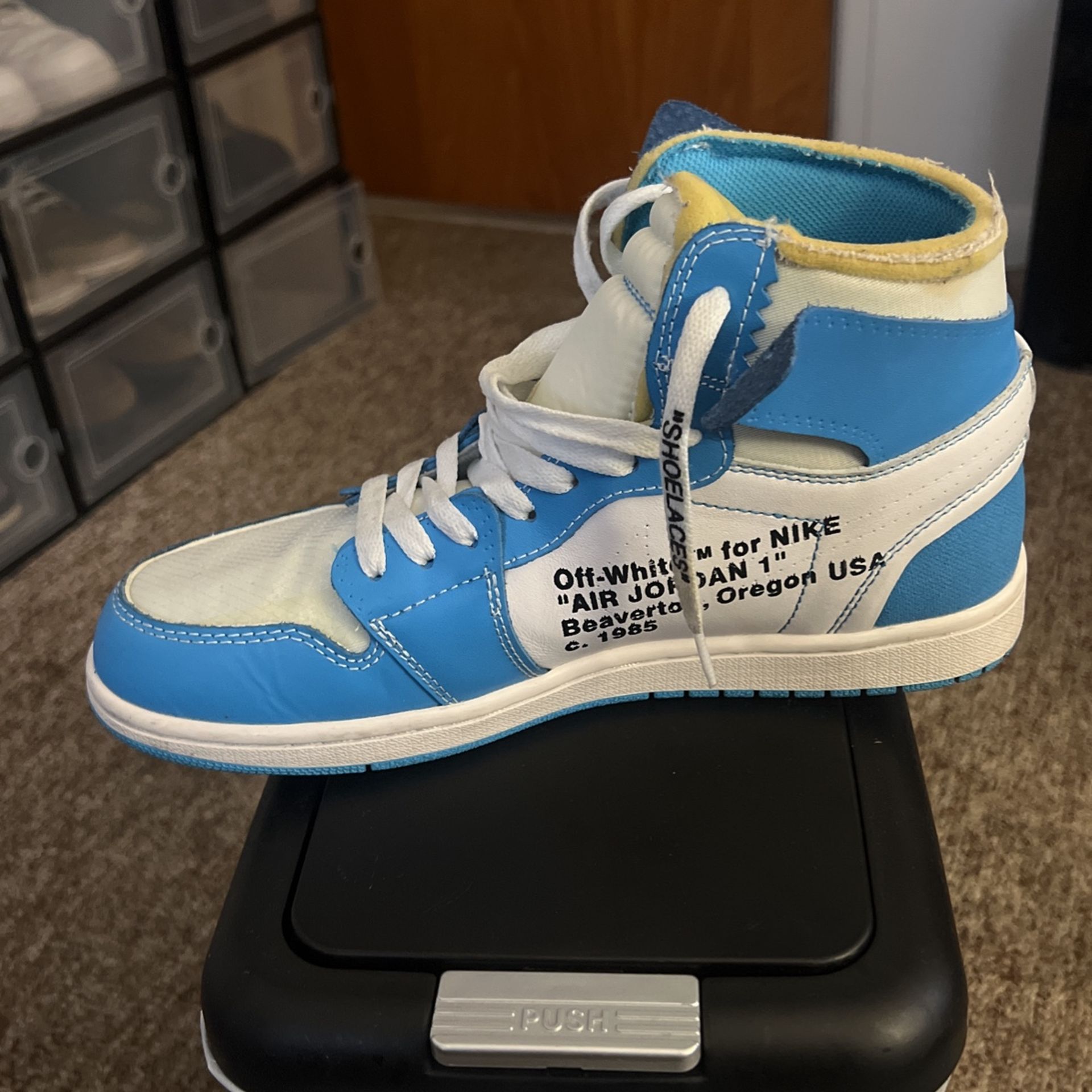 Jordan 1 Retro High Off White Size 9 No Box