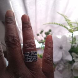 Blue Costume Ring Size 7
