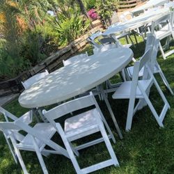 Resina Chairs Tables 