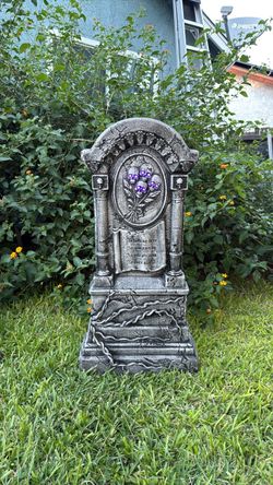 Halloween Decorations tombstone Lights Purple