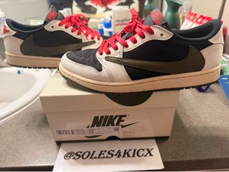 Air Jordan 1 Low OG x Travis Scott “Olives”  Size 10W ( 8.5 Mens )