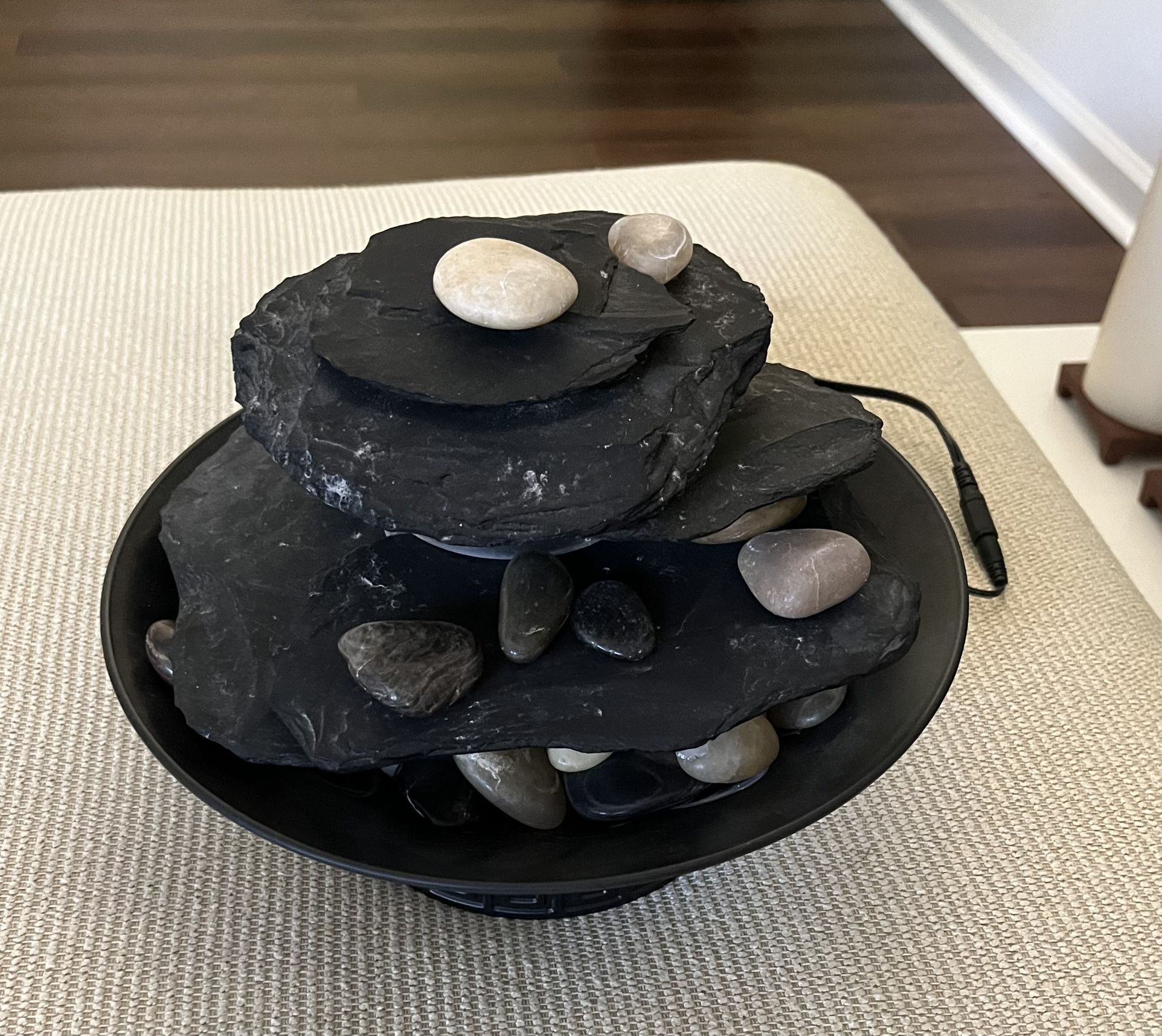 Tabletop Rock Fountain