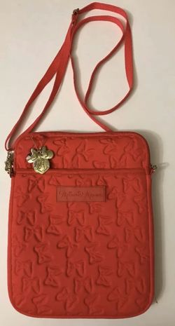 Disney Parks Minnie Mouse Bow Icon iPad Tablet Case Red