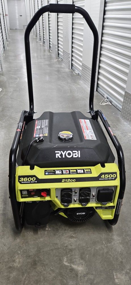 Ryobi 4500W generator