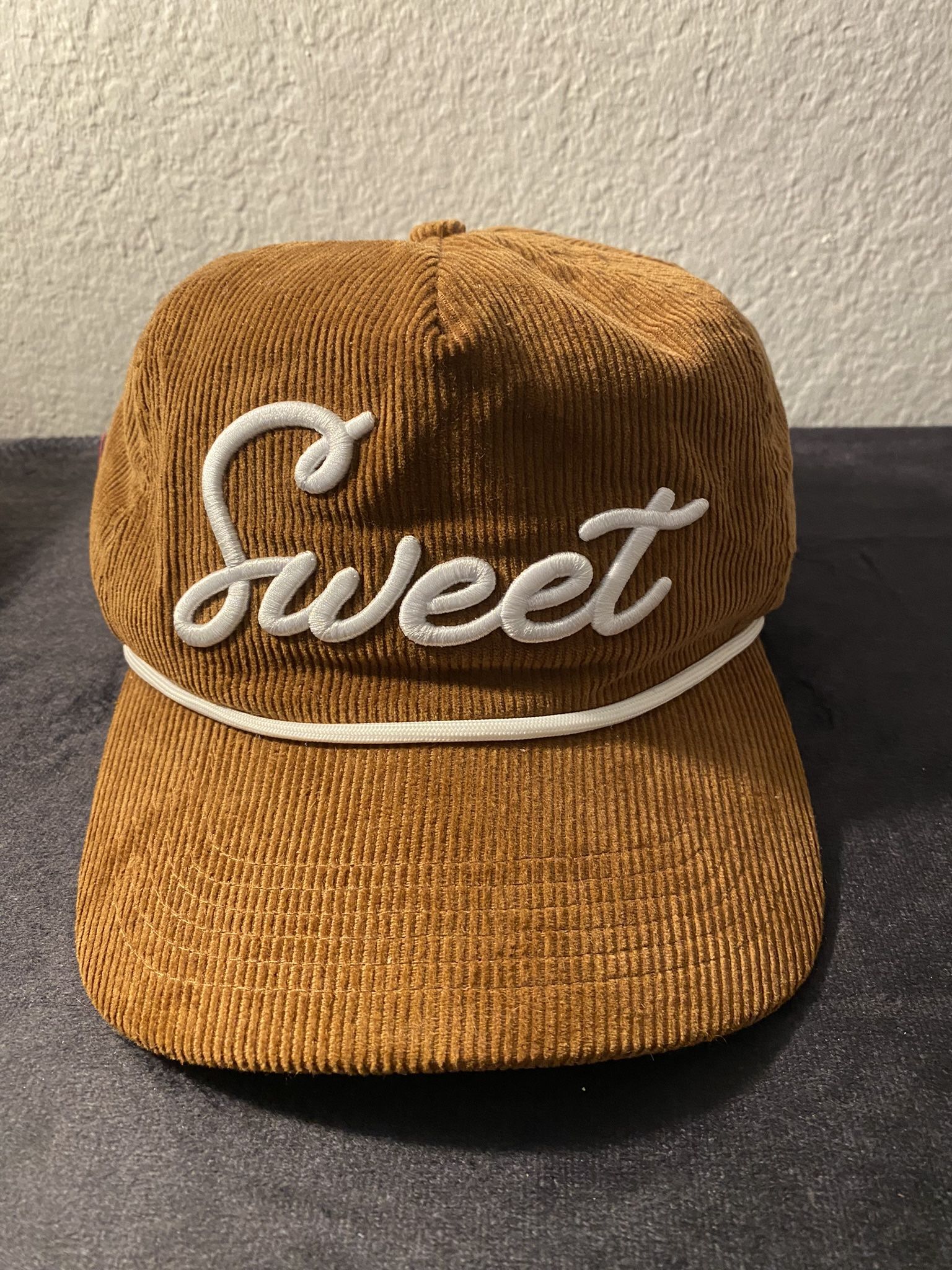 Sweet “Someday You Will Miss Today” Corduroy Hat