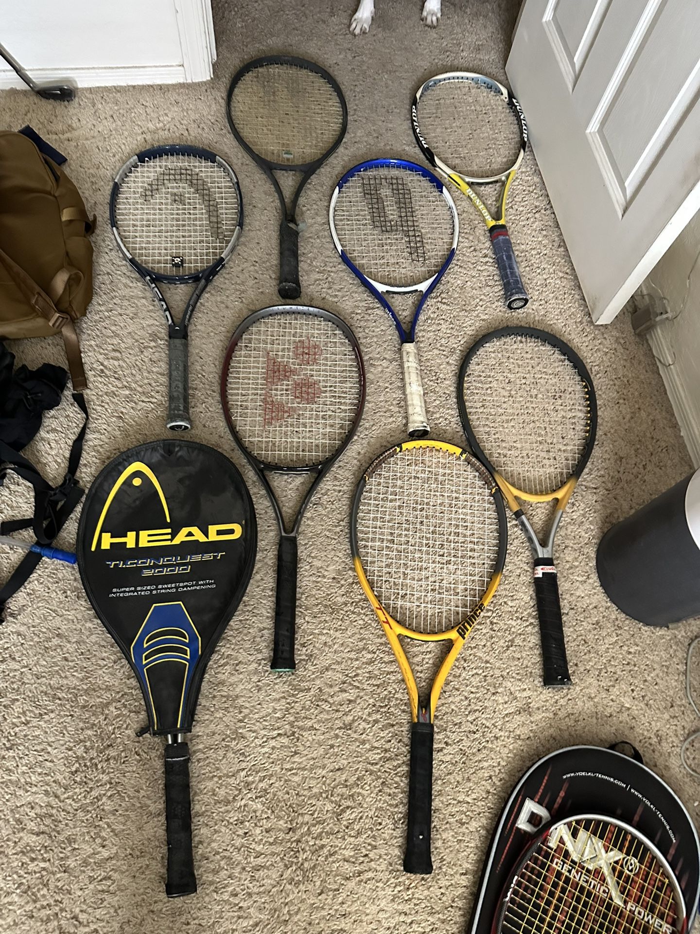 Tennis Rackets For Sale(intermediate To Beginner)
