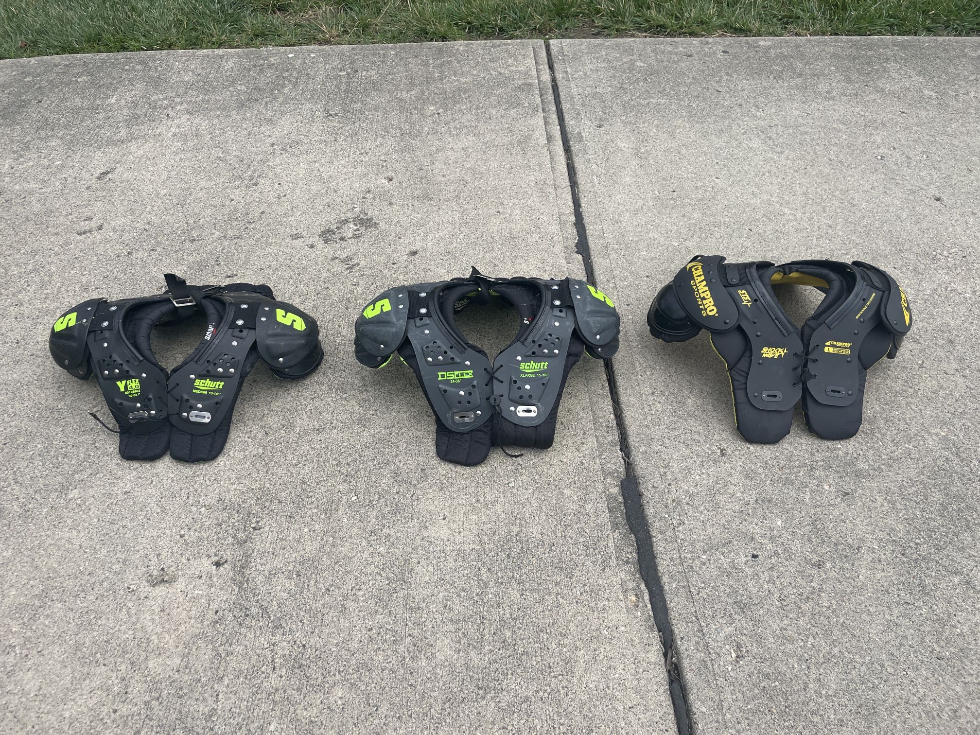 Youth Football Shoulder Pads