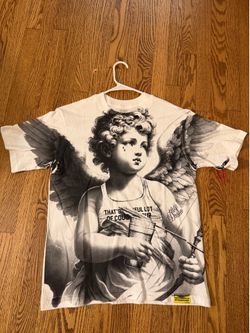 White cough syrup tee