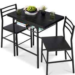 Dinning h table with chairs for 2 ( brand new in box)