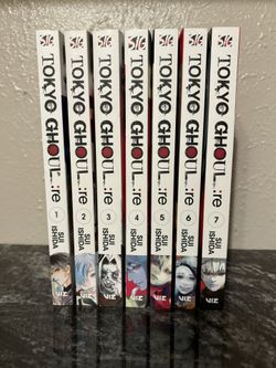 Tokyo Ghoul re manga books 1-7