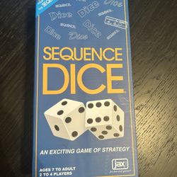 "Sequence Dice" Game 