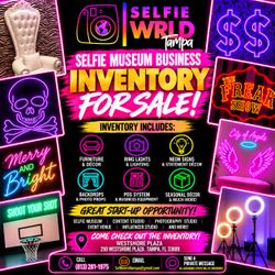 Selfie museum inventory for sale