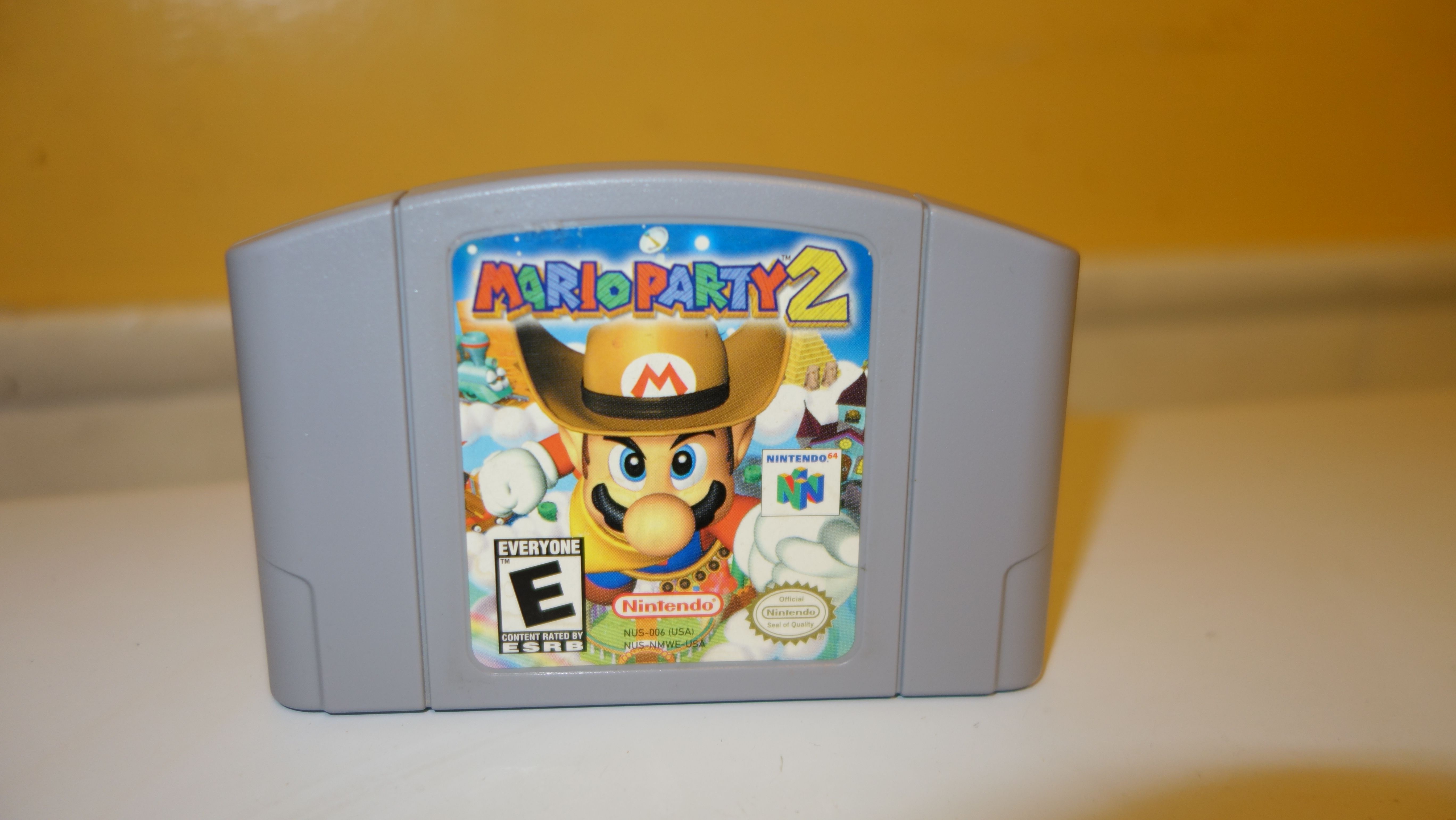 Mario Party 2 authentic video game
