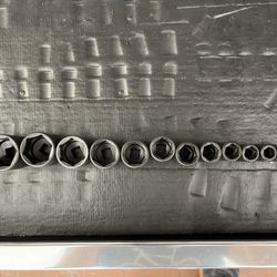 Snap-on Impact Socket Set 12pc SAE